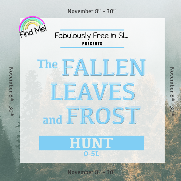 The FabFree Fallen Leaves & Frost Hunt